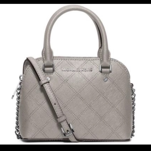 MICHAEL Michael Kors Handbags - Authentic Michael Kors Mini Cindy Grey Crossbody